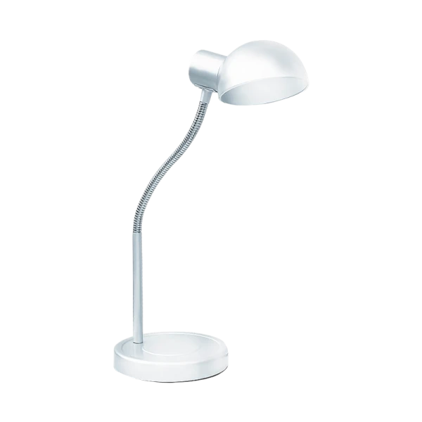 Светильник настольный Camelion KD-306 40W 220V E27 на основании белый (1/12)