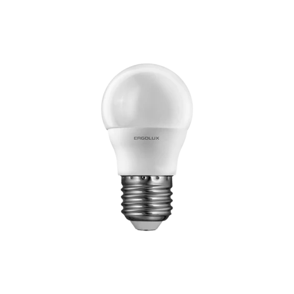 Лампа светодиодная Ergolux G45 E27 11W 3000К 172-265V шар (1/10/100)