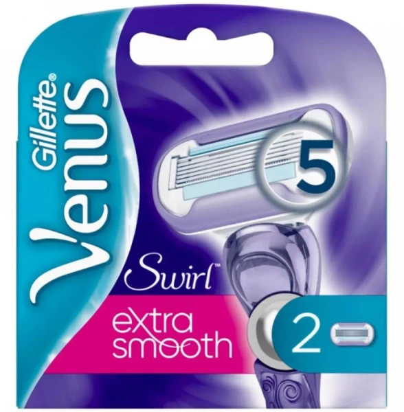 Сменные кассеты Gillette VENUS Swirl (RUS) 5 лезвий 8шт. (цена за 1 шт) (8/80)