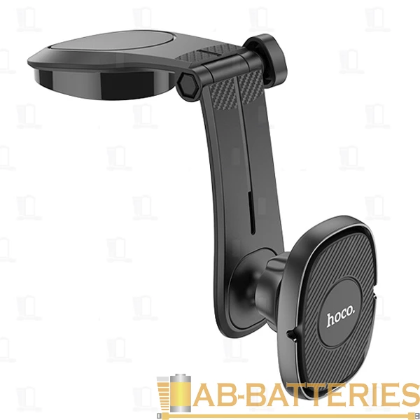 Держатель автомобильный HOCO CA61 липучка магнит черный (1/108)