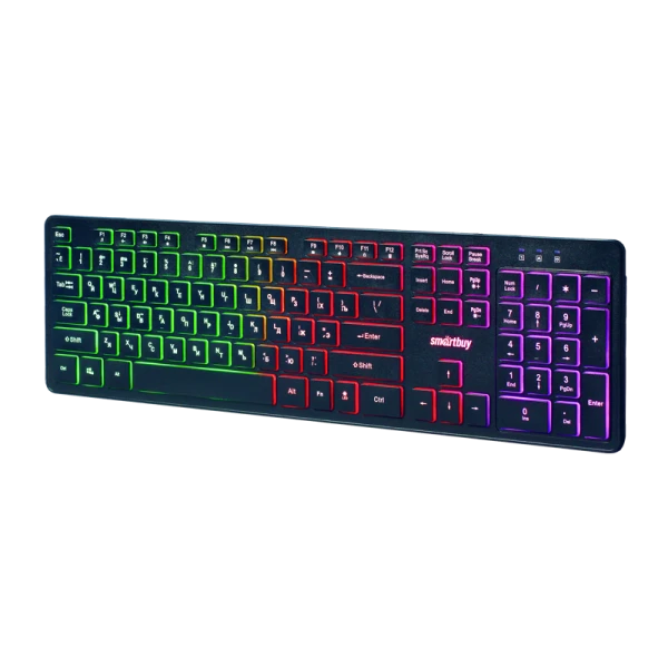 Клавиатура проводная Smartbuy 305 ONE классическая USB 1.35м черный (1/10)