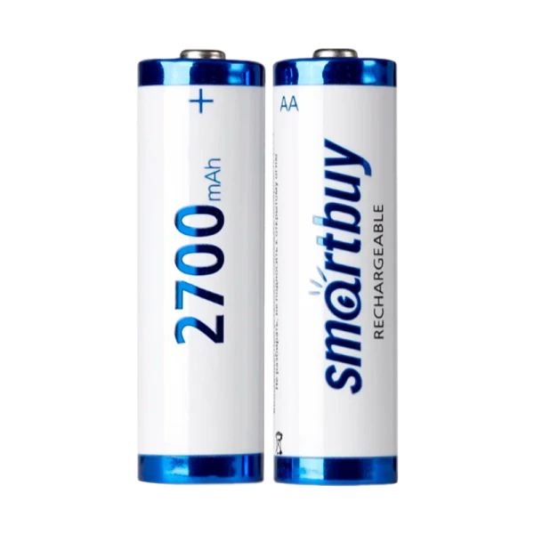 Аккумулятор бытовой Smartbuy HR6 AA BL2 NI-MH 2700mAh (2/24/240)