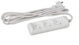 Удлинитель ЭРА U 3р.Б/З 10A 7.0м белый