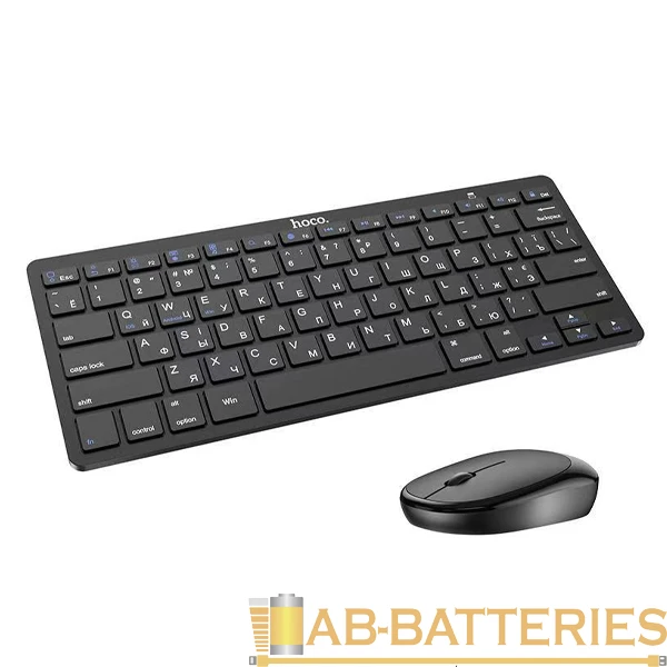 Набор клавиатура+мышь беспроводной HOCO DI05 черный