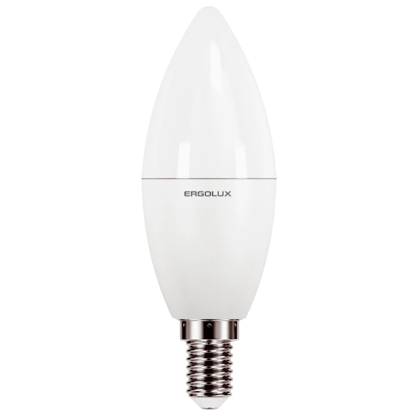 Лампа светодиодная Ergolux E14 10W 4500К 172-265V свеча (1/10/100)