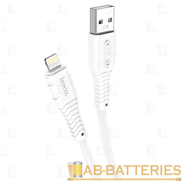 Кабель HOCO X67 USB (m)-Type-C (m) 1.0м 5.0A силикон белый (1/31/310)
