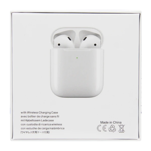 Наушники вставные TWS PODS 2 bluetooth 5.0 с микр. Чип JL 6973 D4 белый (1/100)