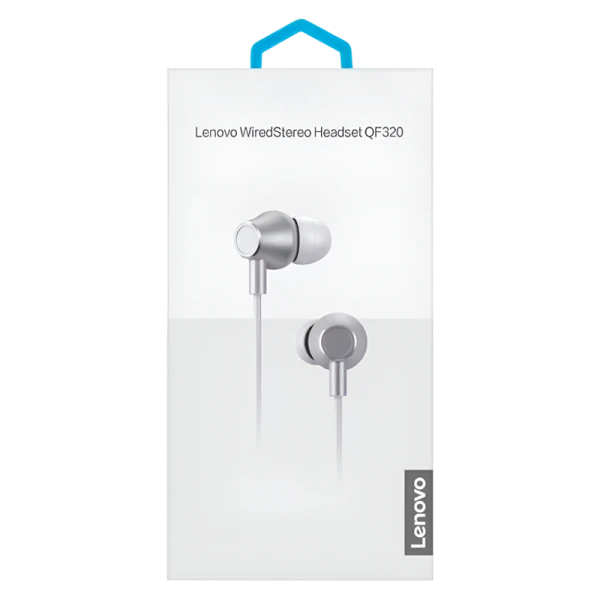 Наушники внутриканальные Lenovo QF320 с микр. белый