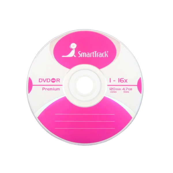 Диск DVD-R SmartTrack 4.7GB 16x 100шт. cake box (100/600)