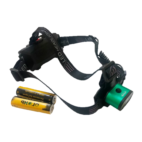 Фонарь налобный Без бренда HT-612 от аккумулятора 3 режима