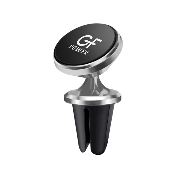Держатель автомобильный GFPower CH-07 в воздуховод поворотный магнит серебряный (1/200)