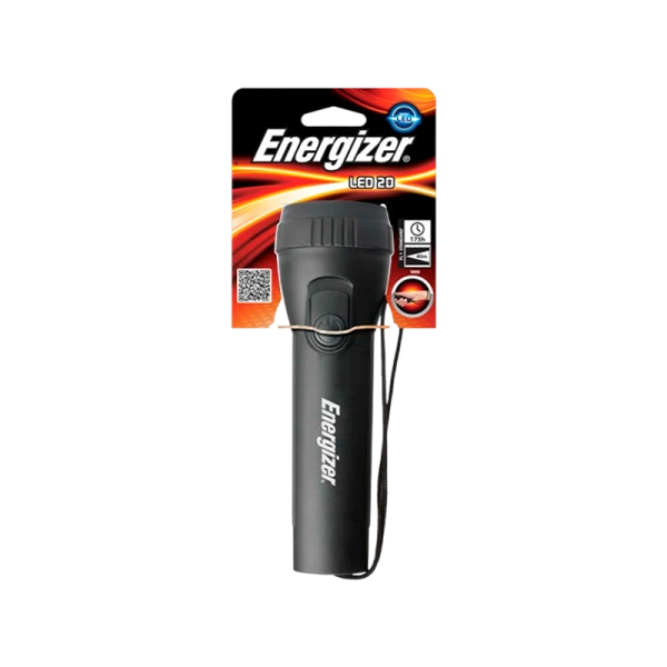 Фонарь универсальный Energizer Plastic Light 1.2W 1LED от батареек черный (1/12)