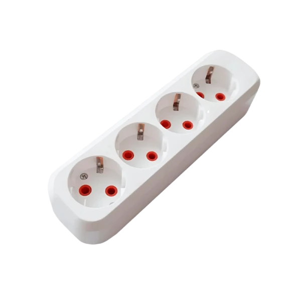 Колодка Прогресс 4р.С/З белый (1/10/100)