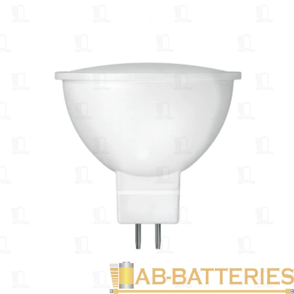 Лампа светодиодная Фотон MR16 GU5.3 7W 4000К 100-265V софит матовая (1/10/50)