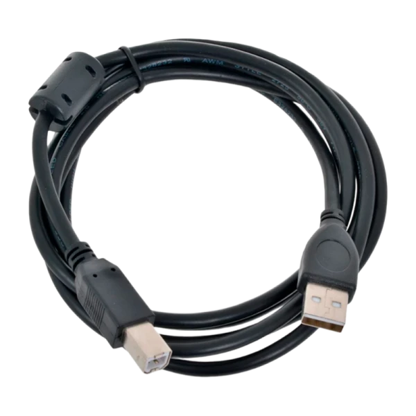 Кабель Atcom USB (m)-USB (f) 1.5м силикон черный (1/250)