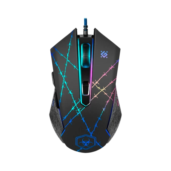 Мышь проводная Defender GM-020L Forced игровая USB черный (1/40)