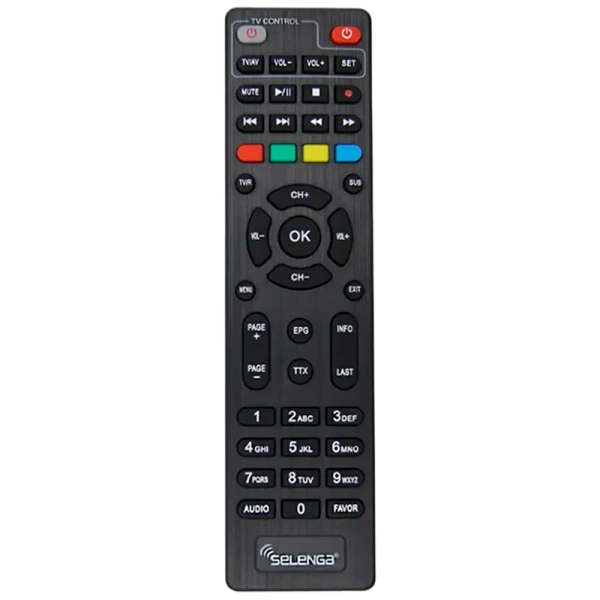 Пульт Д/У Selenga DVB-T2 для T42D/81D/HD950D черный