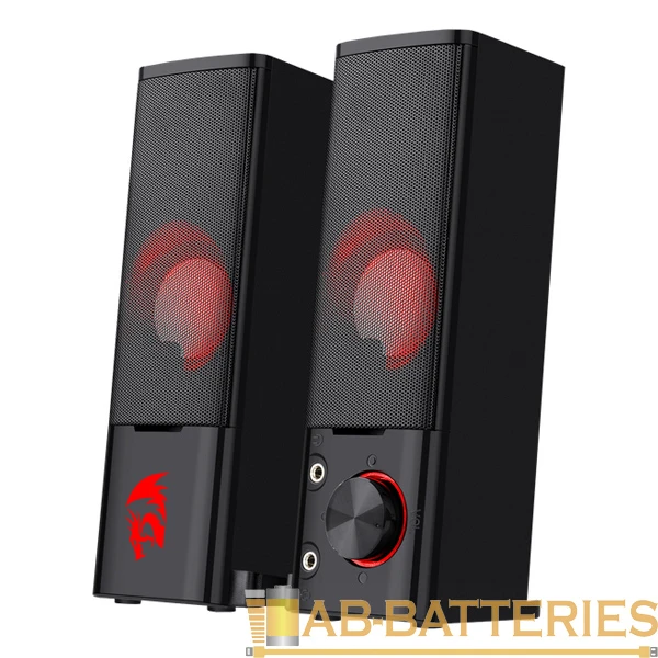 Колонки 2.0 Redragon Orpheus 6W Jack 3.5mm черный (1/20)