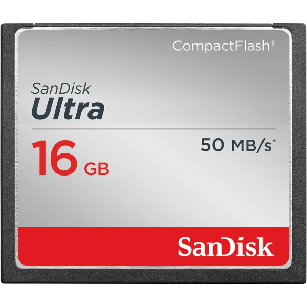 Карта памяти CF SanDisk ULTRA 16GB 333x 50 Мб/сек