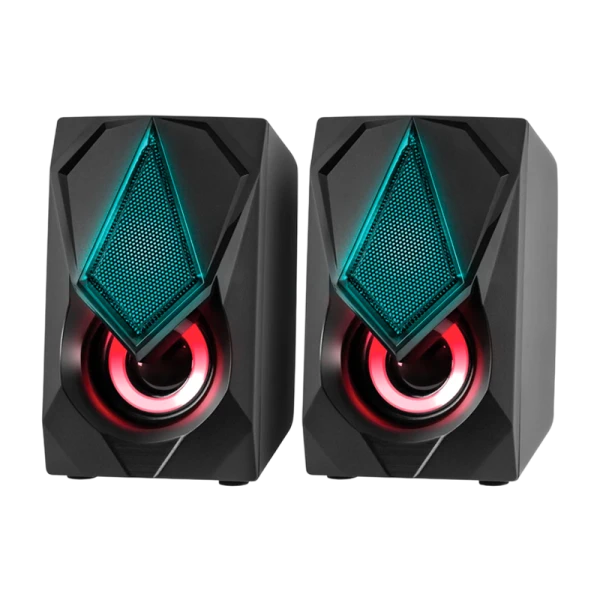 Колонки 2.0 Defender Solar 1 6W Jack 3.5mm черный (1/20)