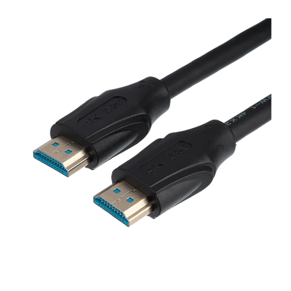 Кабель GoPower HDMI (m)-HDMI (m) 5.0м ПВХ ver.1.4 черный Premium Zip-Lock c подвесом (1/100)