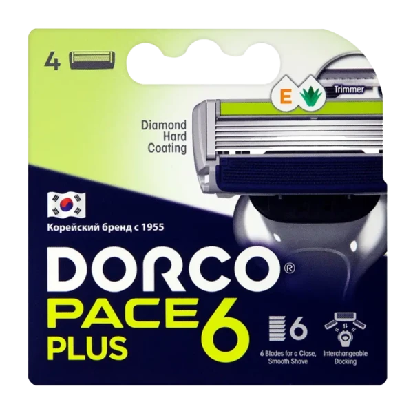 Сменные кассеты DORCO PACE7 SVA 1040 7 лезвий 2шт. (цена за 1 шт) (2/48)