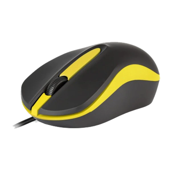 Мышь проводная Smartbuy 329 ONE классическая USB черный желтый (1/100)