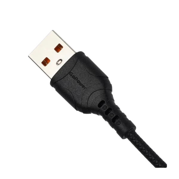Кабель GoPower GP05-3-1 USB (m)-Type-C/Lightning/microUSB (m) 1.0м черный (1/200/800)
