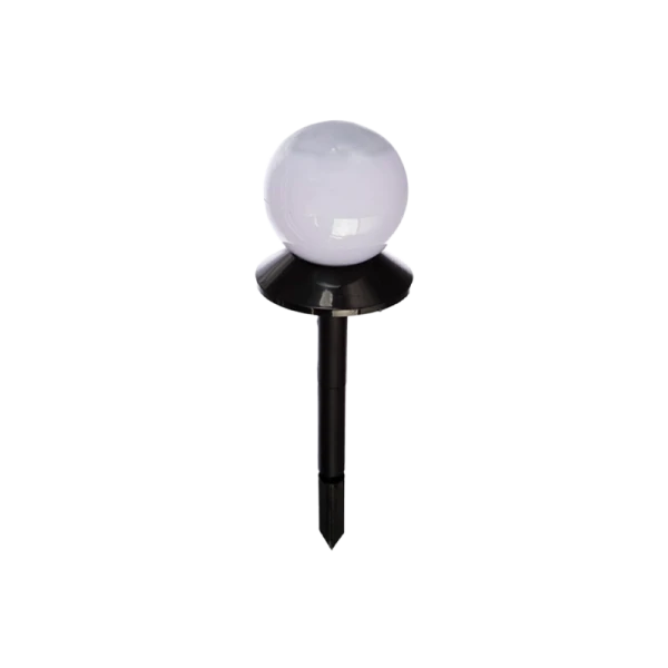 Фонарь садовый Старт Сфера от солнечной батареи IP44 датчик движения черный