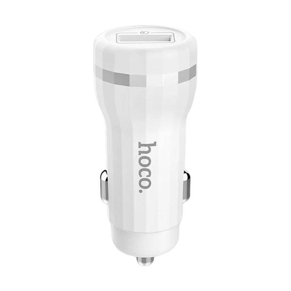 Автомобильное З/У HOCO Z27A 1USB 3.0A белый (1/10/100)