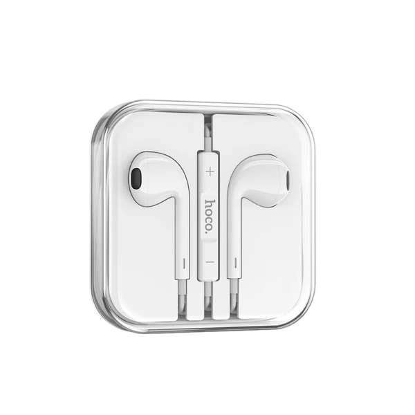 Наушники внутриканальные HOCO M101 с микр. Type-C (m) белый (1/144/864)