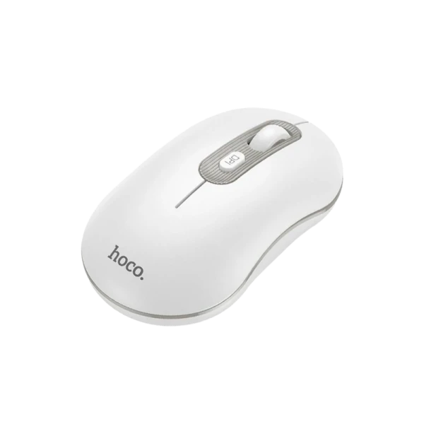 Мышь беспроводная HOCO GM21 классическая USB белый (1/13/130)