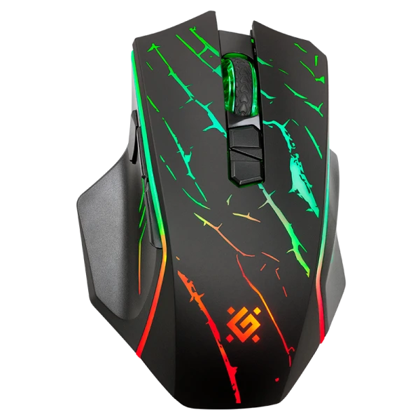 Мышь проводная Defender GM-503 URAN игровая USB черный (1/60)