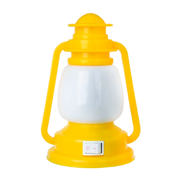 Ночник Camelion NL-171 "Фонарик" 3LED 1W 220V в розетку желтый (1/24/96)