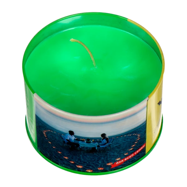 Ароматизированная свеча SuperBAT в банке 1шт. от комаров (1/24)