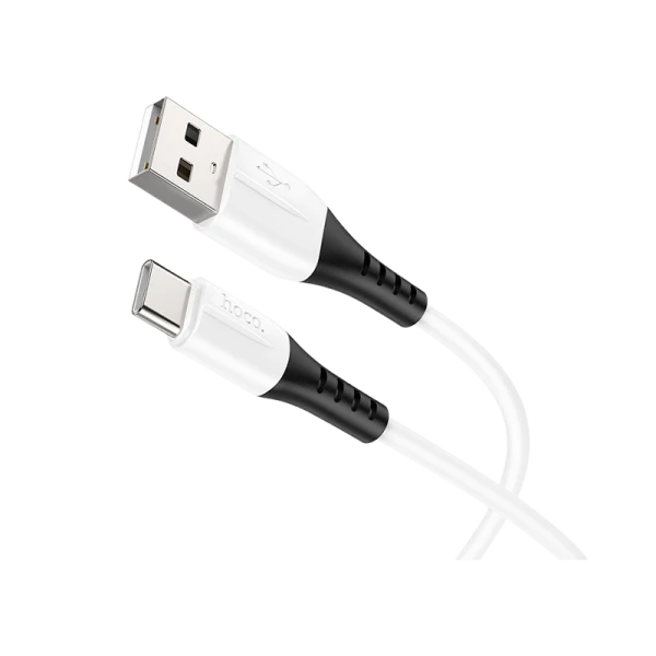 Кабель HOCO X82 USB (m)-Type-C (m) 1.0м 3.0A силикон белый (1/31/310)