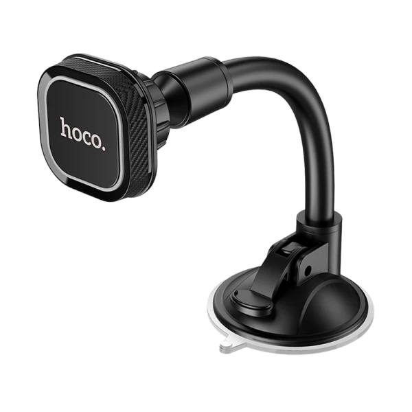 Держатель автомобильный HOCO CA55 присоска магнит черный (1/66)