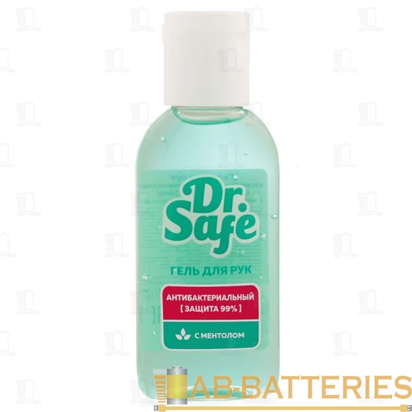 Гель для рук Dr.Safe антибакт.+ментол 60мл (1/20)
