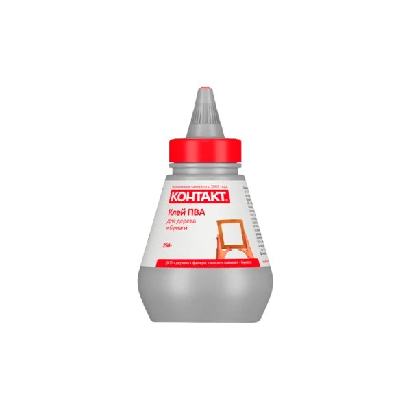 Клей Контакт ПВА 250г (1/12/72)