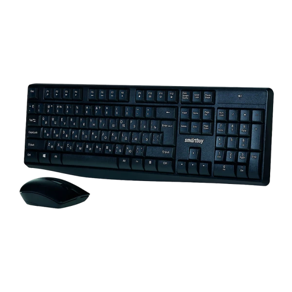 Набор клавиатура+мышь беспроводной Smartbuy 207295AG ONE черный (1/10)