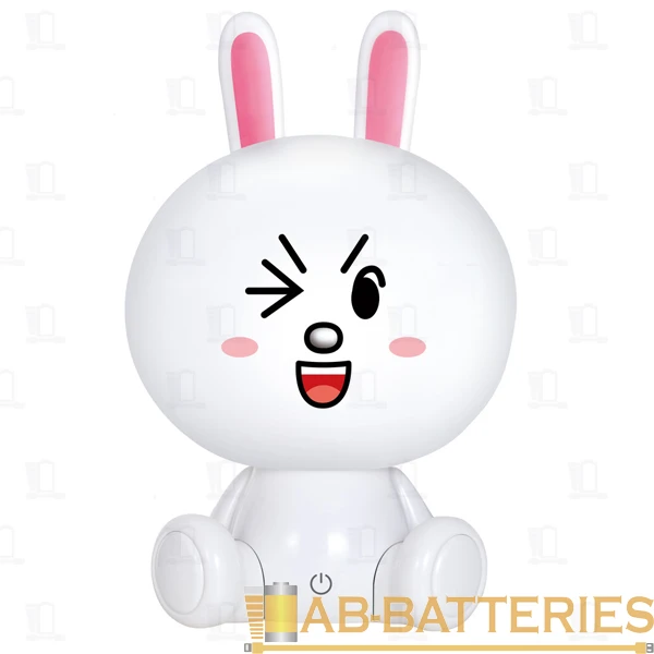 Светильник настольный Camelion KD-897 3W 1LED IP20 на основании сенс. белый (1/12)