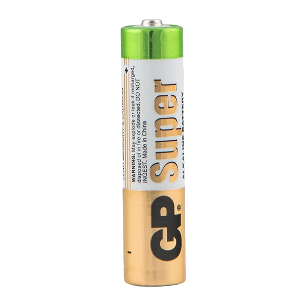 Батарейка GP Super LR03 AAA BL5 Alkaline 1.5V отрывные (5/60/600)