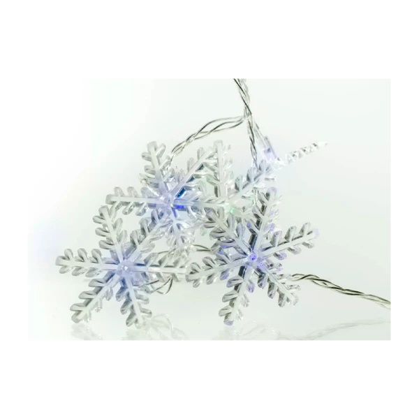 Гирлянда Без бренда LD030M-SW 30LED 1.8м Снежинка