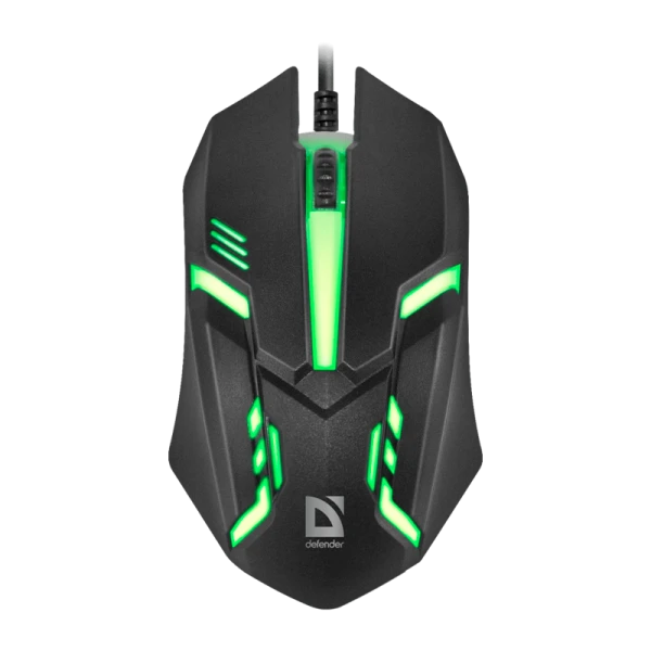 Мышь проводная Defender MB-560L Cyber классическая USB черный (1/40)