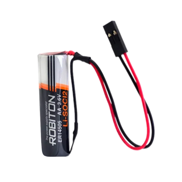 Батарейка ROBITON ER14505-DP AA с коннектором PH1 (1/25/500)