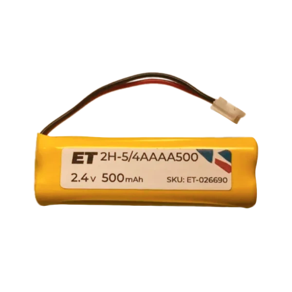 Аккумулятор ET 2H-5/4AAAA500 2.4V, 500mAh, Ni-Mh