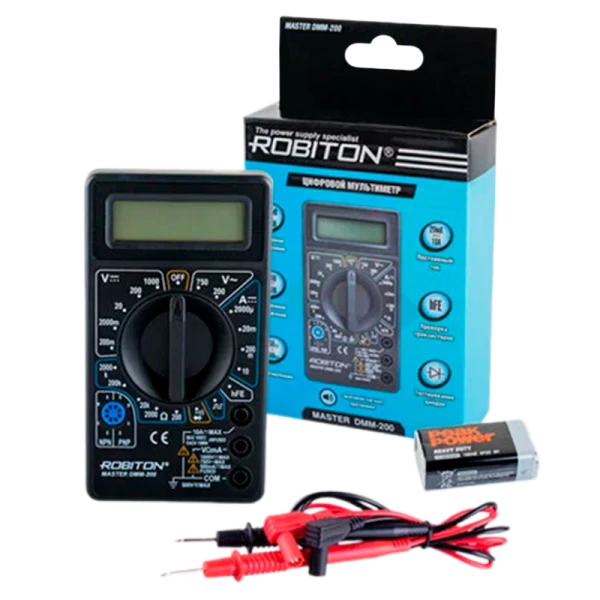 Мультиметр ROBITON MASTER DMM-200 BL1 (1/100)