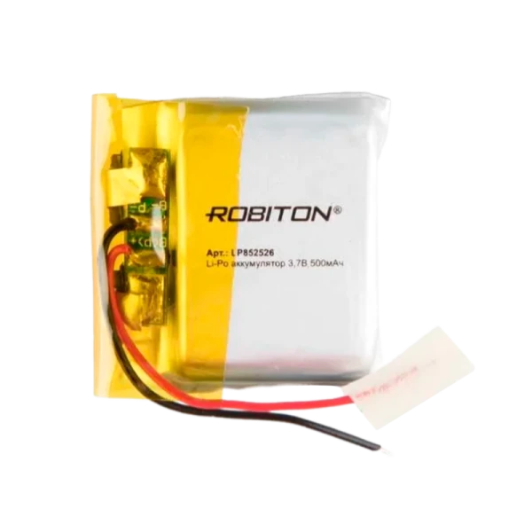 Аккумулятор ROBITON LP852526 3.7В 500мАч PK1 LP500-852526 (1/10/250)