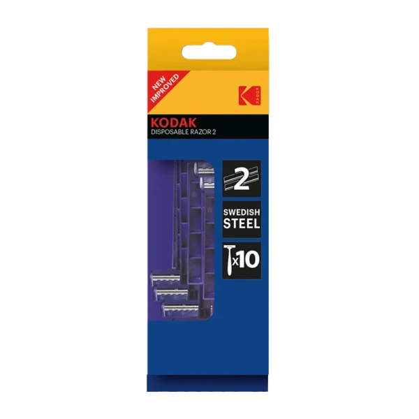 Бритва Kodak Disposable Razor 2 лезвия 10шт. (10/240/960)