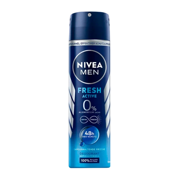 Дезодорант мужской Nivea FRESH ACTIVE Deo спрей 150мл (1/6)